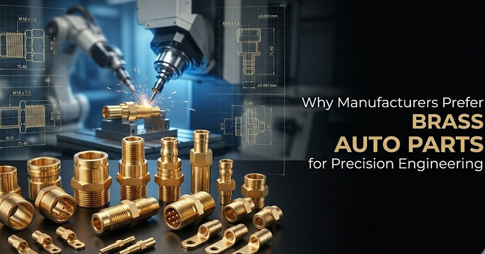 Why Manufacturers Prefer Brass Auto Parts for Precision Engineering