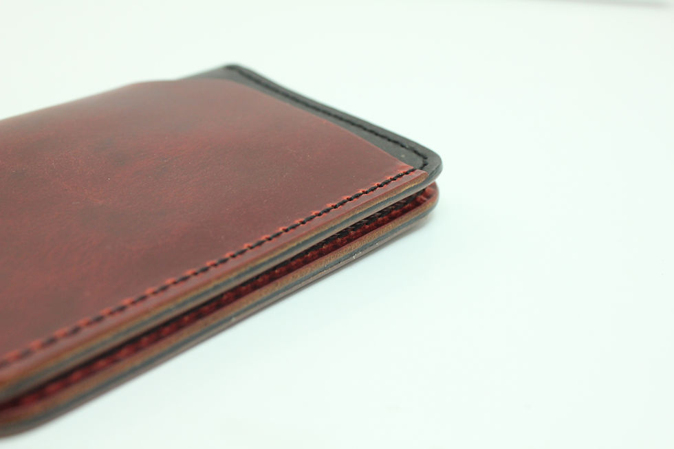 Miniaturbild: MK Slim Wallet - rot und schwarz