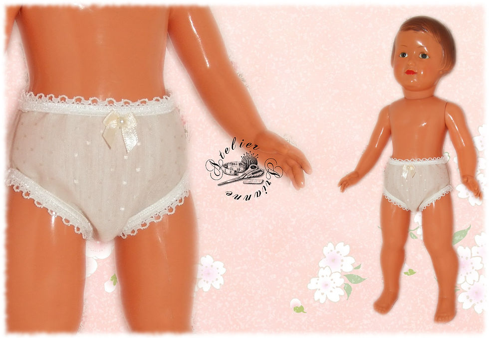 Miniature : Culotte poupée Modes et Travaux - Françoise