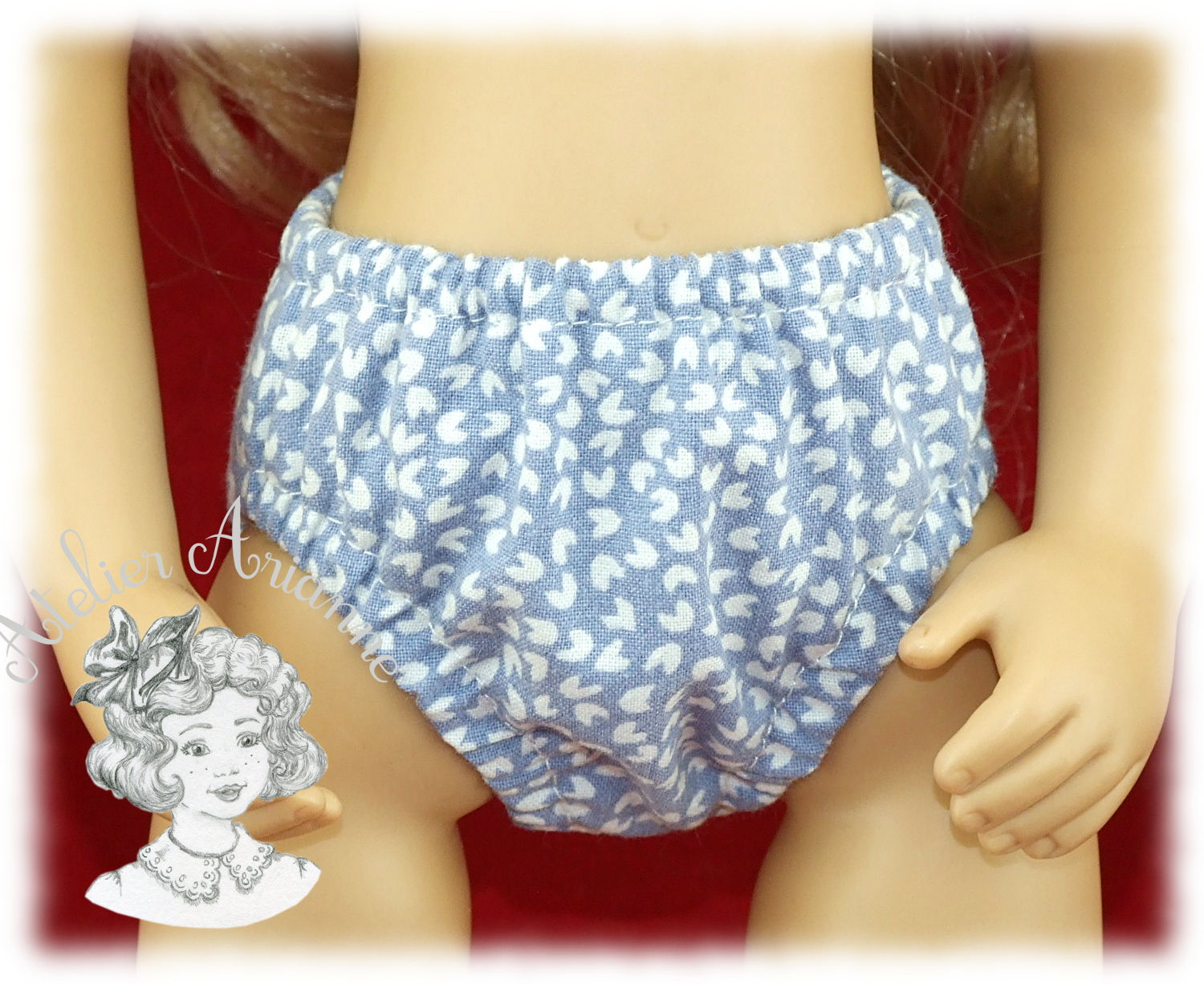Slip pour poupée Finouche