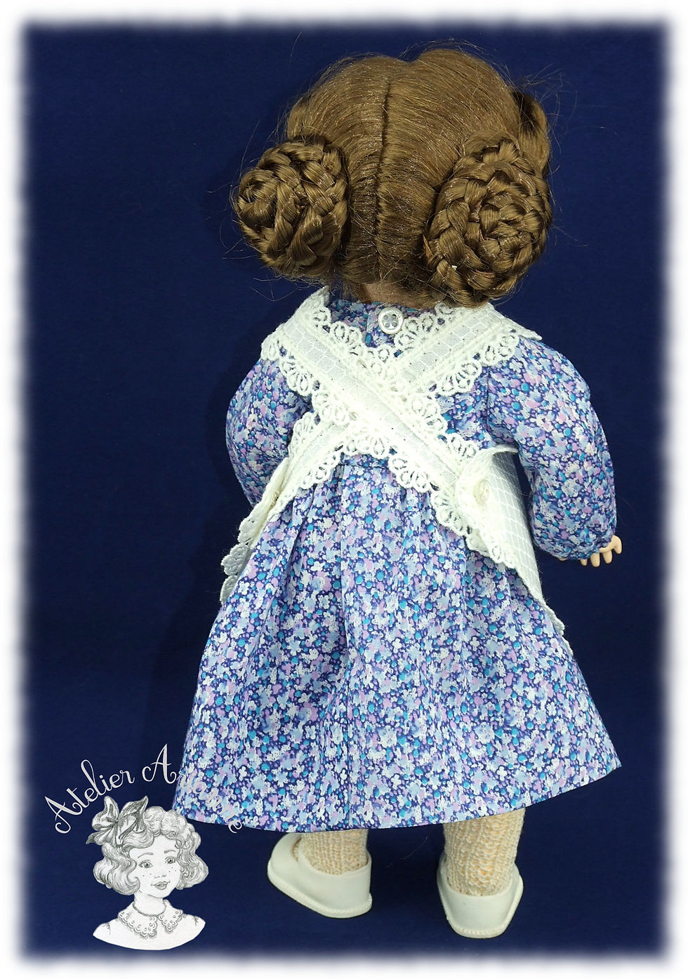 Miniature : Reproduction de tenue pour poupée Loulotte - Mars et Avril 1905