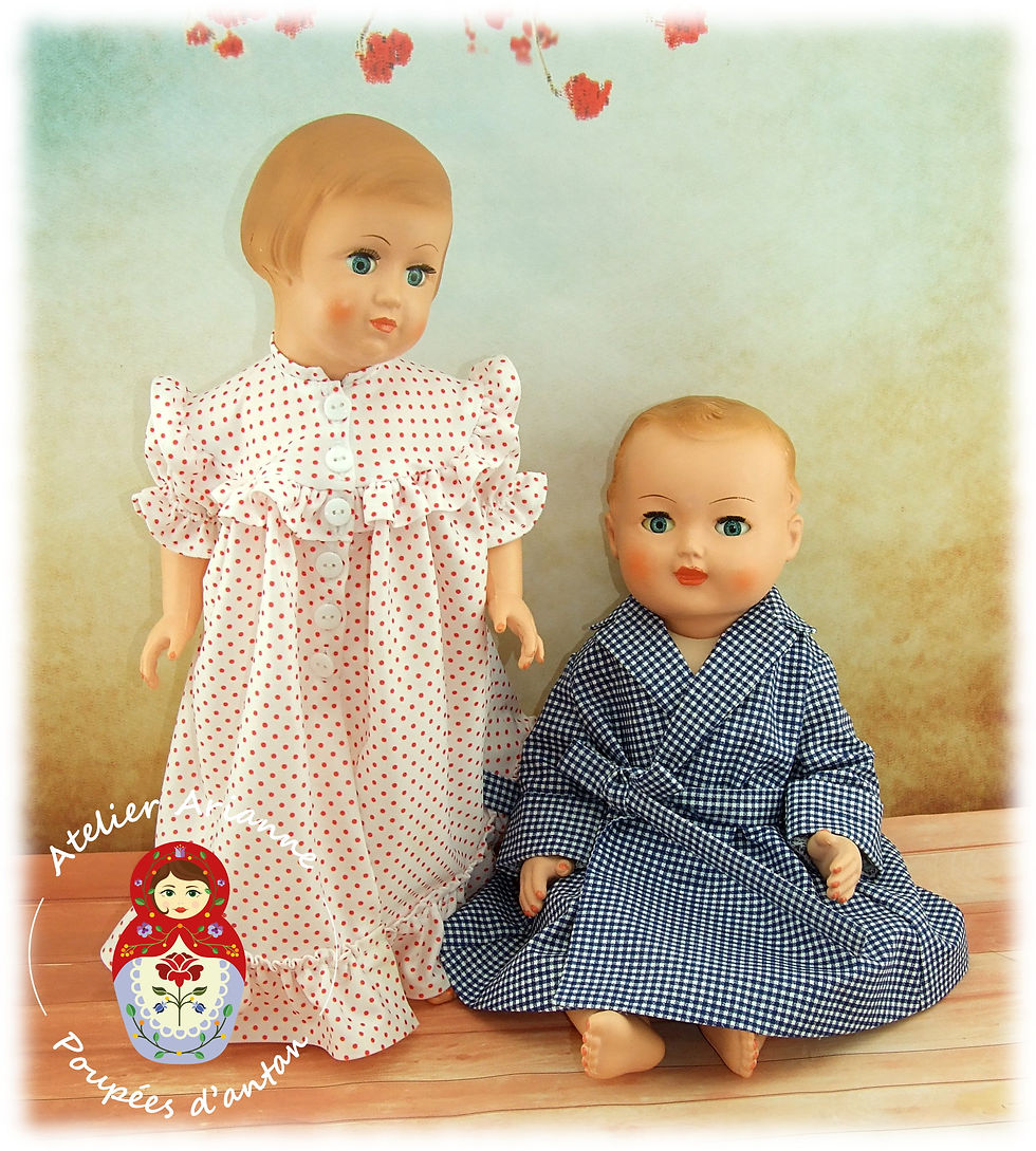 Miniature : Tenue pour Françoise Modes et Travaux Mars 1958