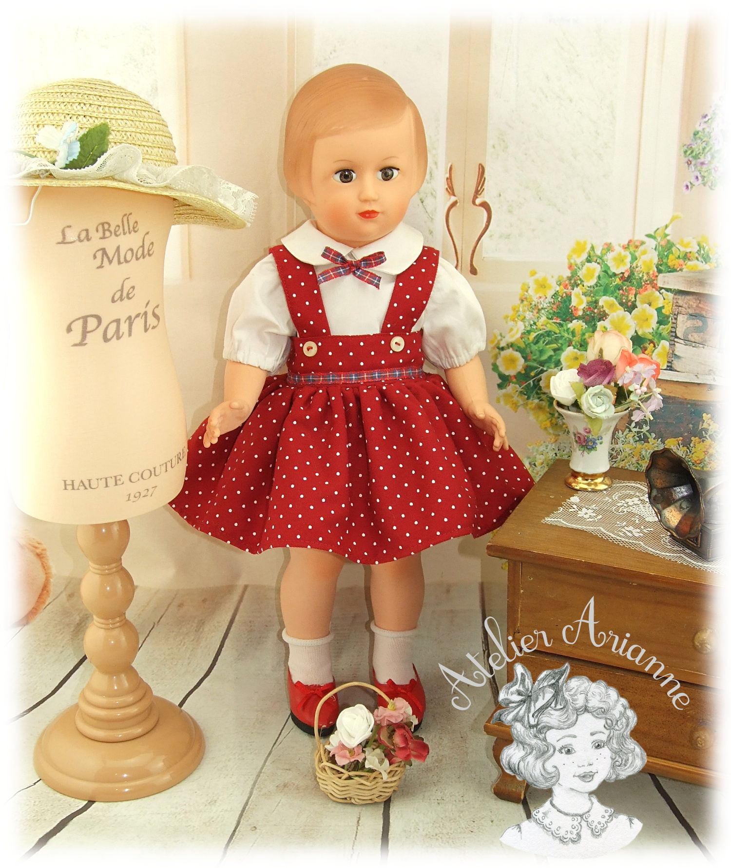 REPRODUCTION tenue originale Petitcolin pour Françoise