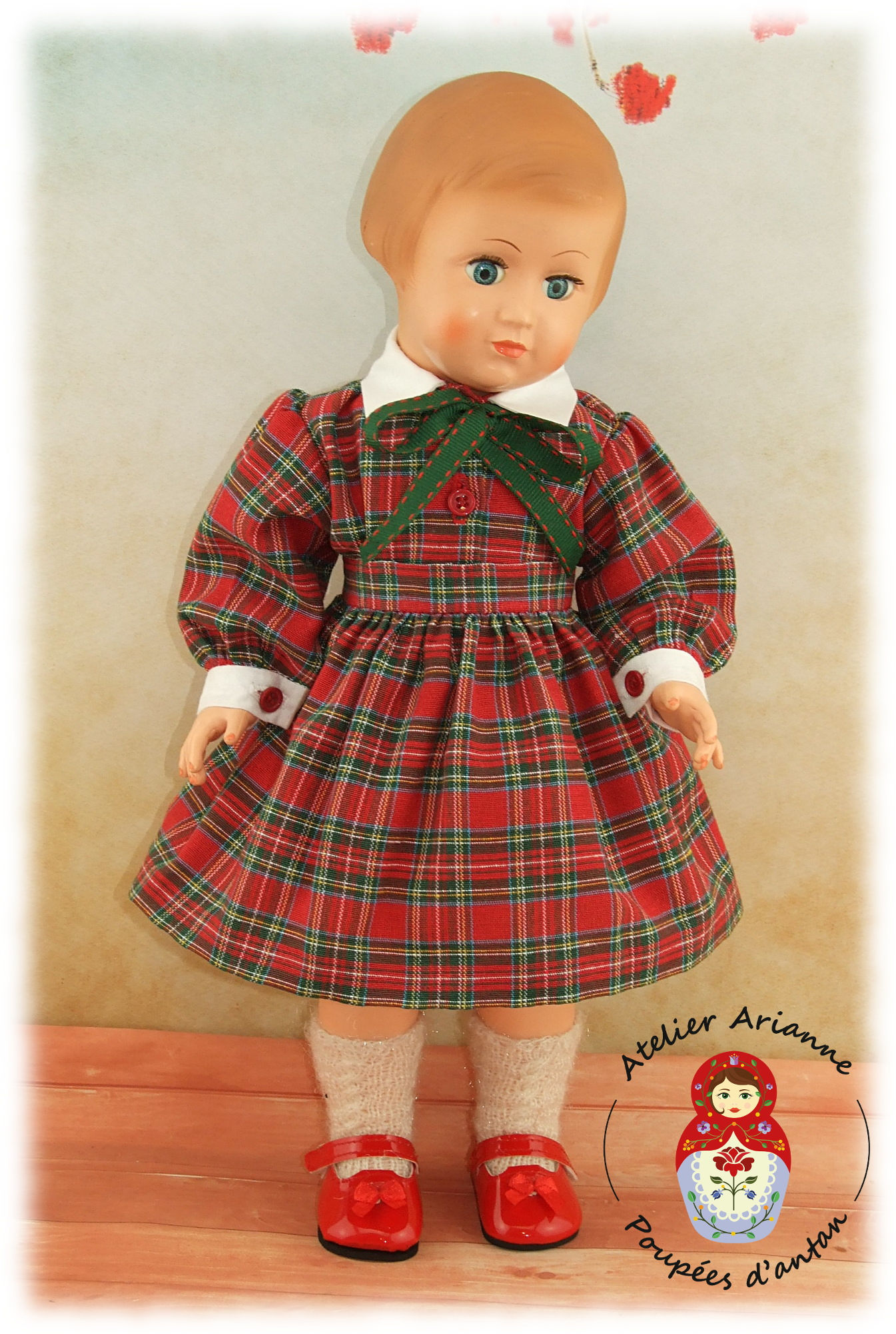 Tenue pour poupée Françoise et  Marie - Françoise Modes et Travaux Novembre 1952