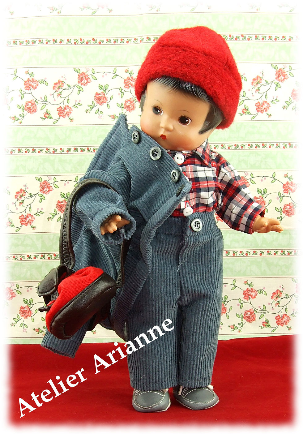 Miniature : Tenue HECTOR novembre 2000 pour poupée Patsy ou Skippy de 33 cm