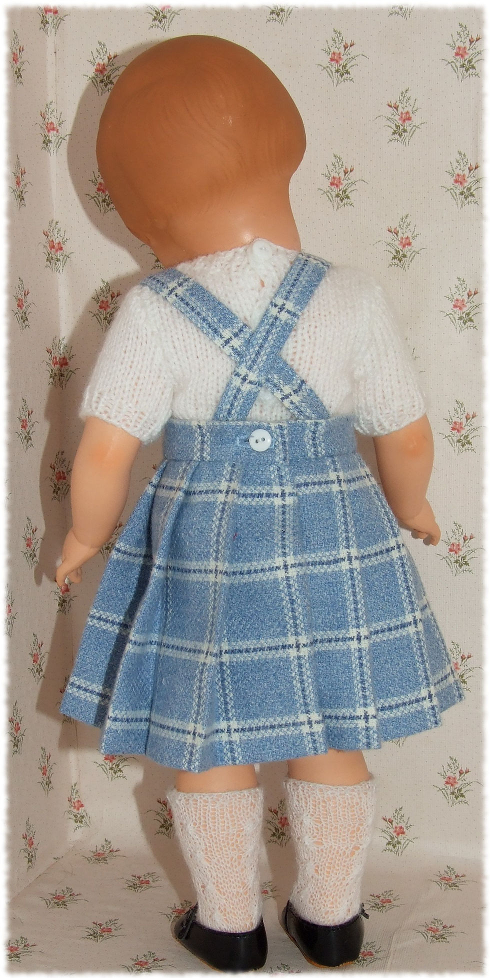 Miniature : Tenue poupée Modes et Travaux Françoise Août 1951