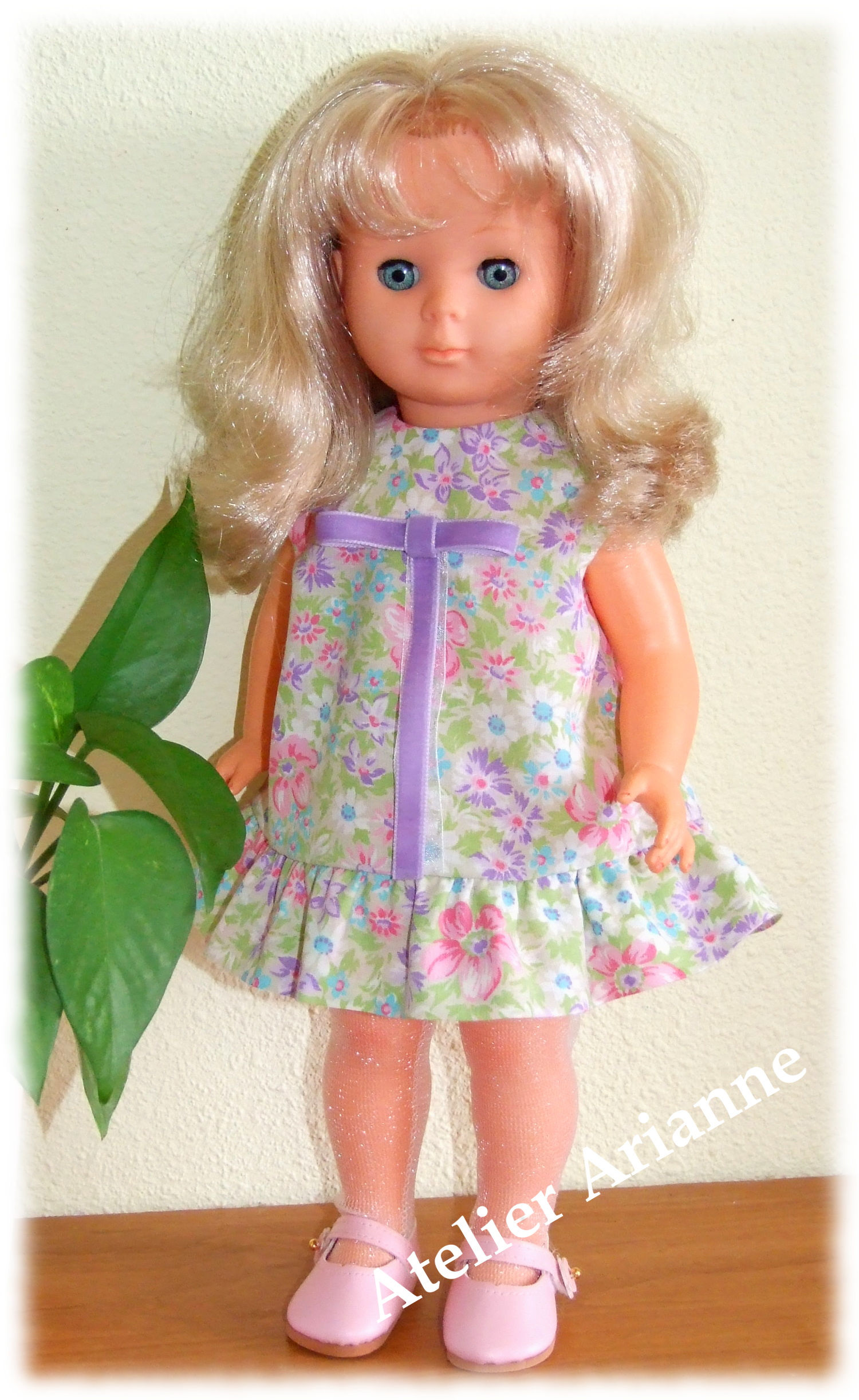 Tenue Octobre 1966 pour poupée de Modes et Travaux, Marie-Françoise