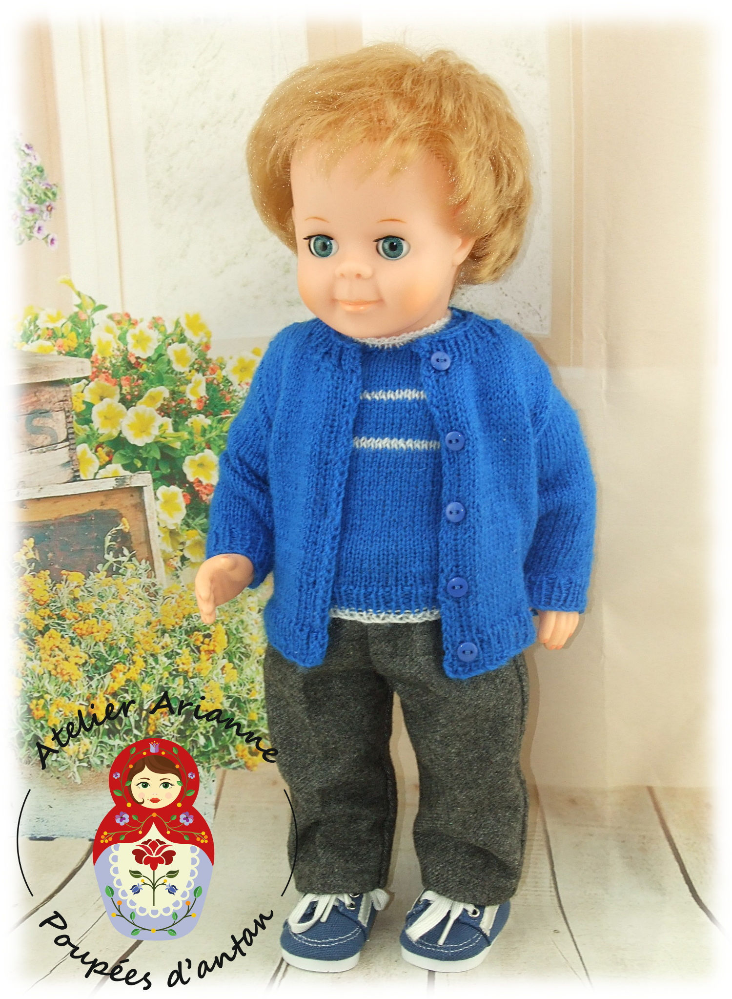 Tenue pour poupée Jean-Michel Modes et Travaux à compléter Février 1962
