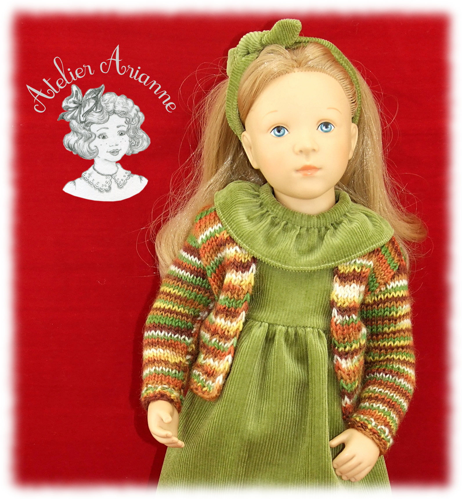 Alicia pull -Tenue pour poupée Finouche de Petitcollin