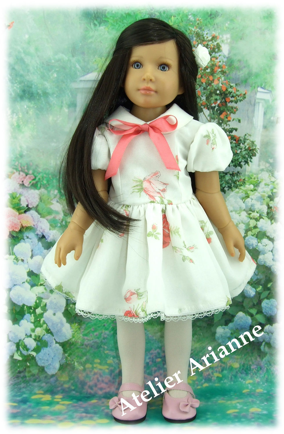 Miniature : Tenue Ninon pour poupée Raynal, Gotz, Journey Girl, Kids, Zwargnase 46-50