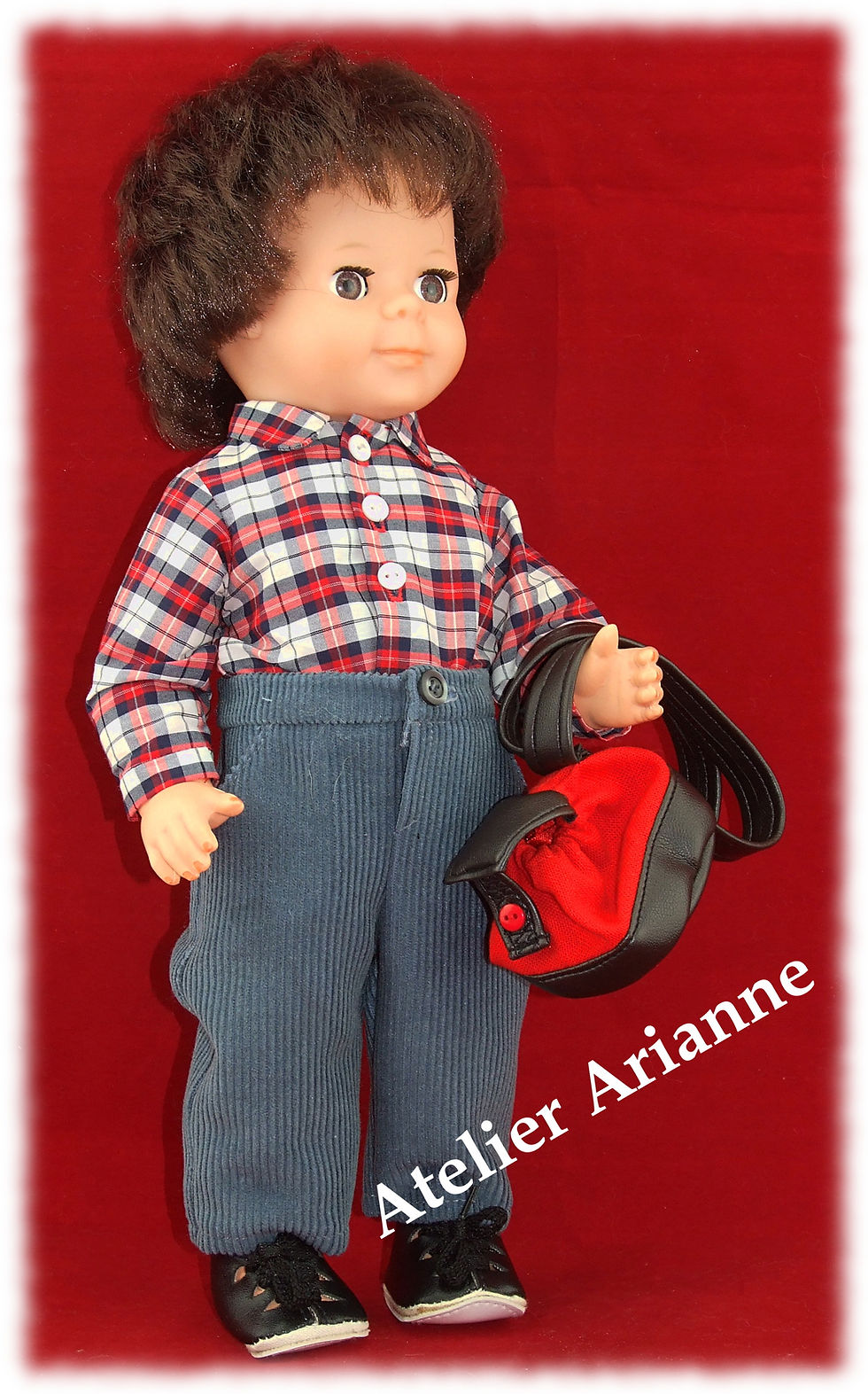 Miniature : Tenue novembre 2000 pour poupée Jean-Michel de Modes et Travaux