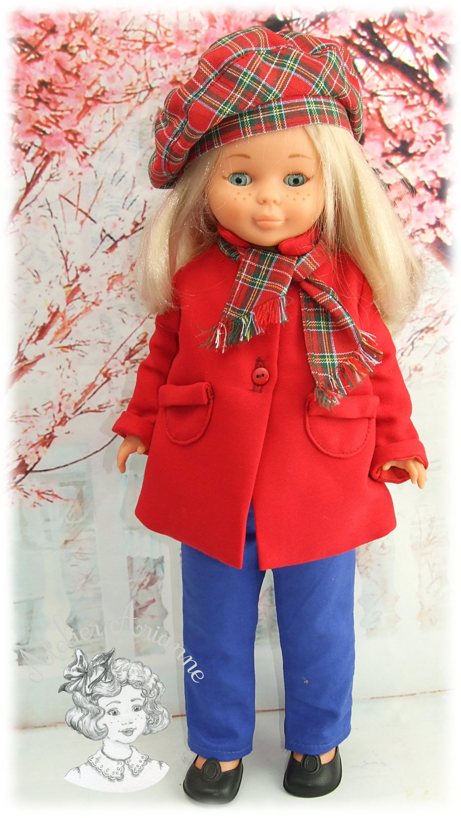 Tenue pour poupée Nancy de Famosa Mars 1952