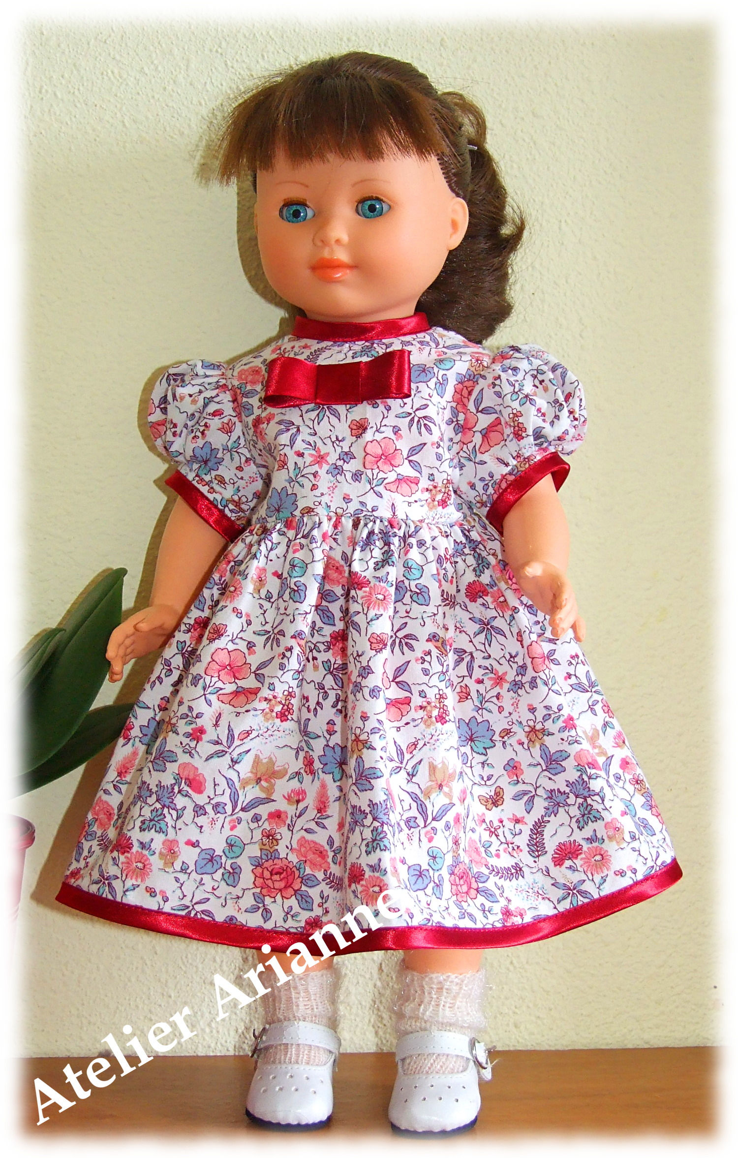 Tenue pour poupée Françoise Modes et Travaux Mars 1951