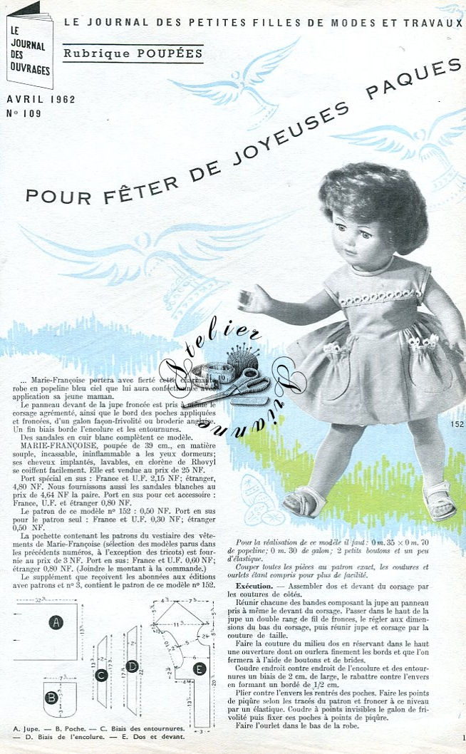 Page Modes et Travaux Avril 1962
