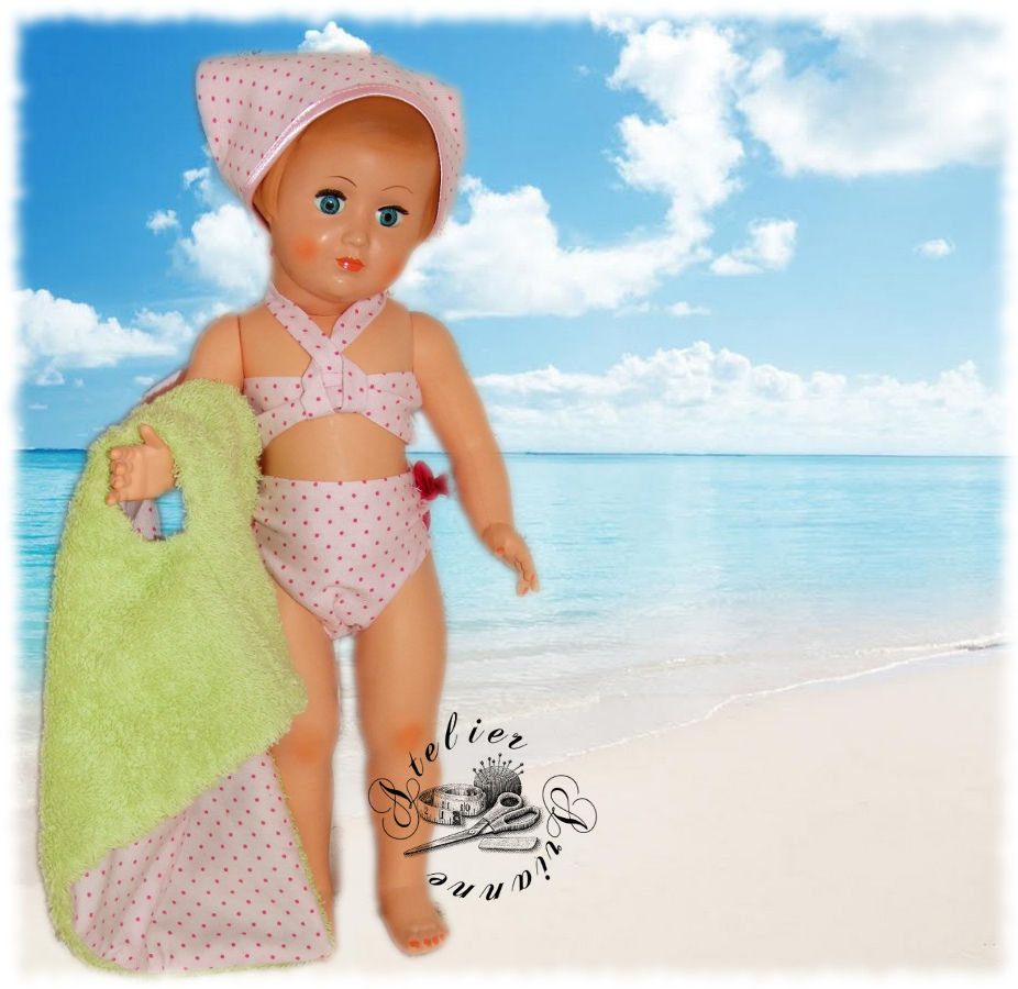 Miniature : Tenue M&T pour Françoise , Marie-Françoise Juillet 1951