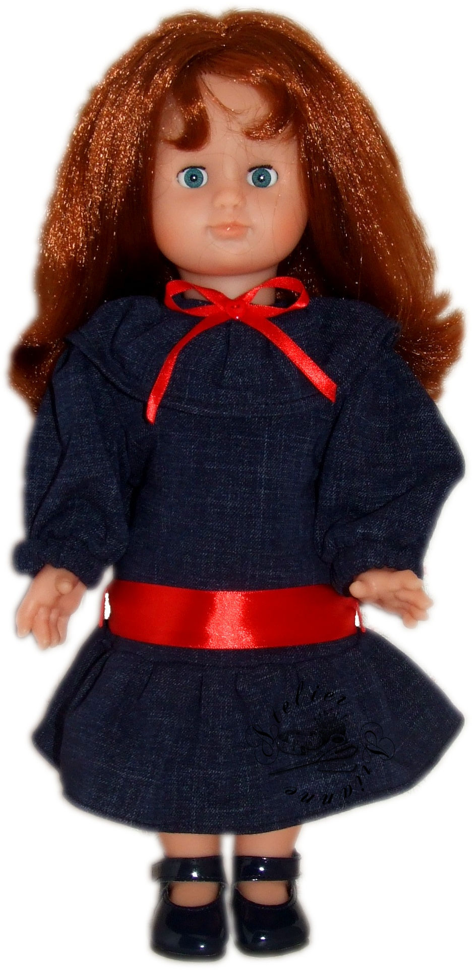 Miniature : Tenue pour poupée Françoise Modes et Travaux Mai 1988