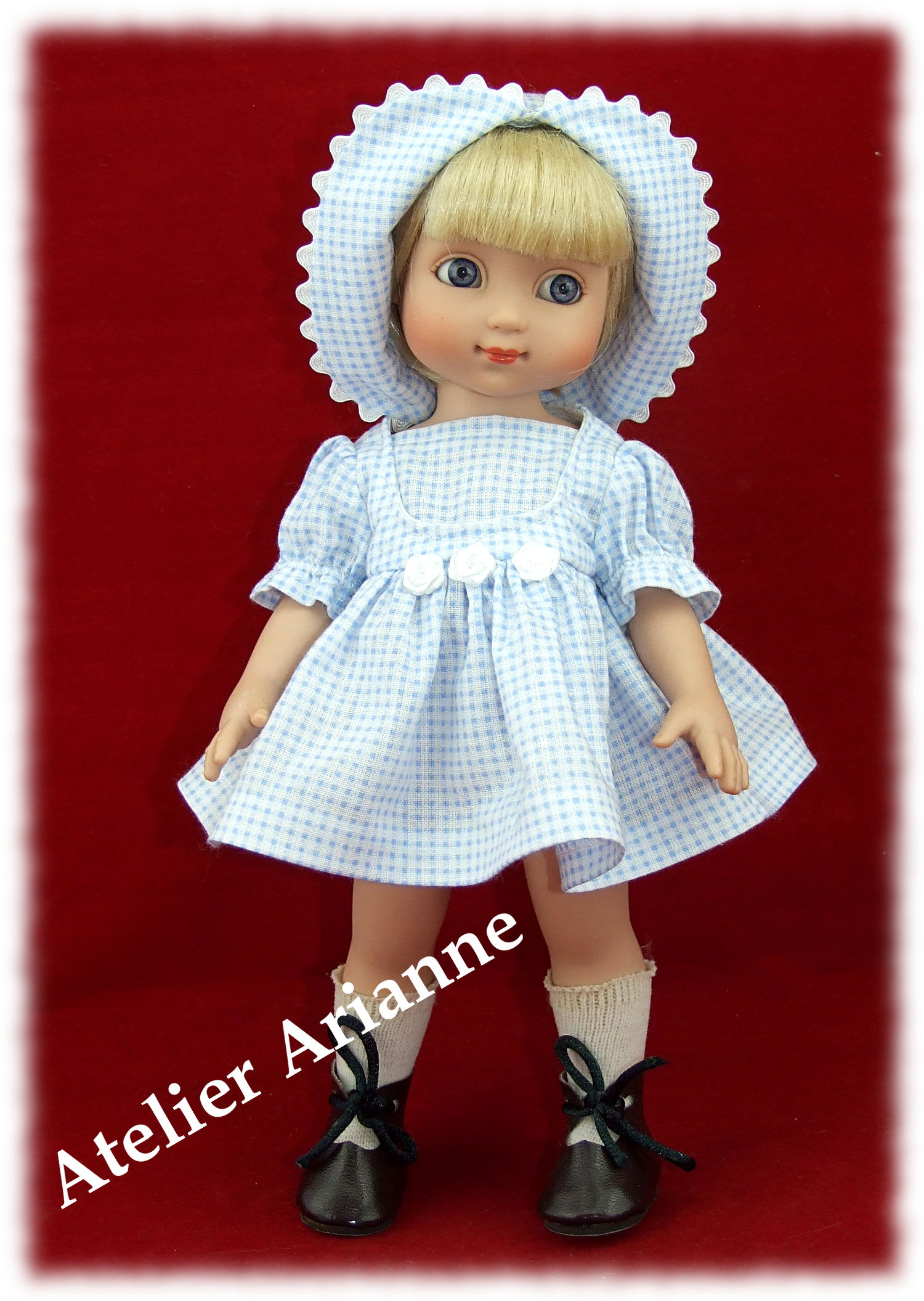 Tenue Mariza pour poupée Patsy 30 cm, Anne Estelle 25 cm, Patsy de Tonner 25 cm