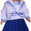 Miniature : Tenue pour poupée Françoise Modes et Travaux Septembre 1953
