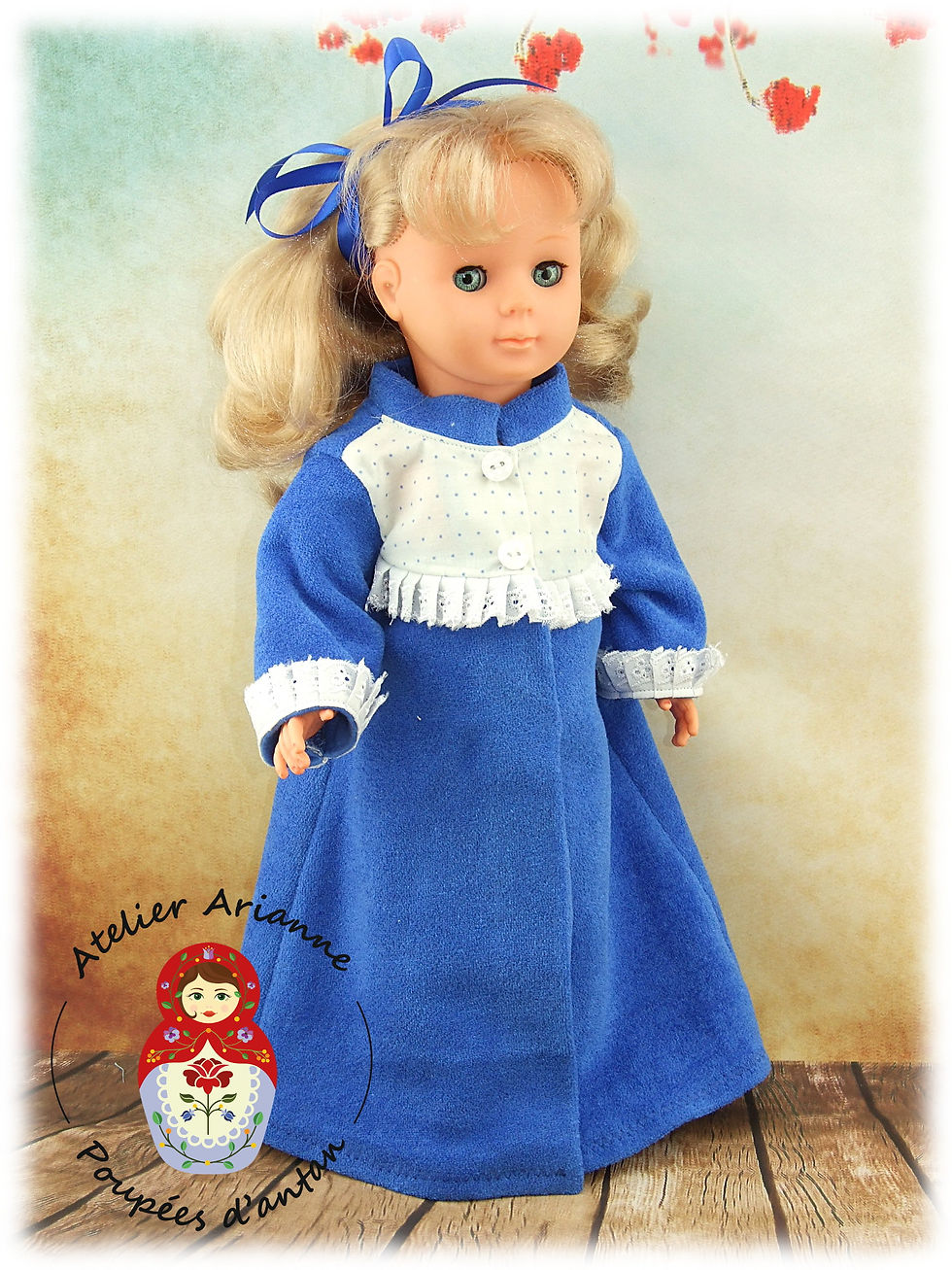 Miniature : Janvier 1984 Tenue pour poupée Marie-Françoise de Modes et Travaux