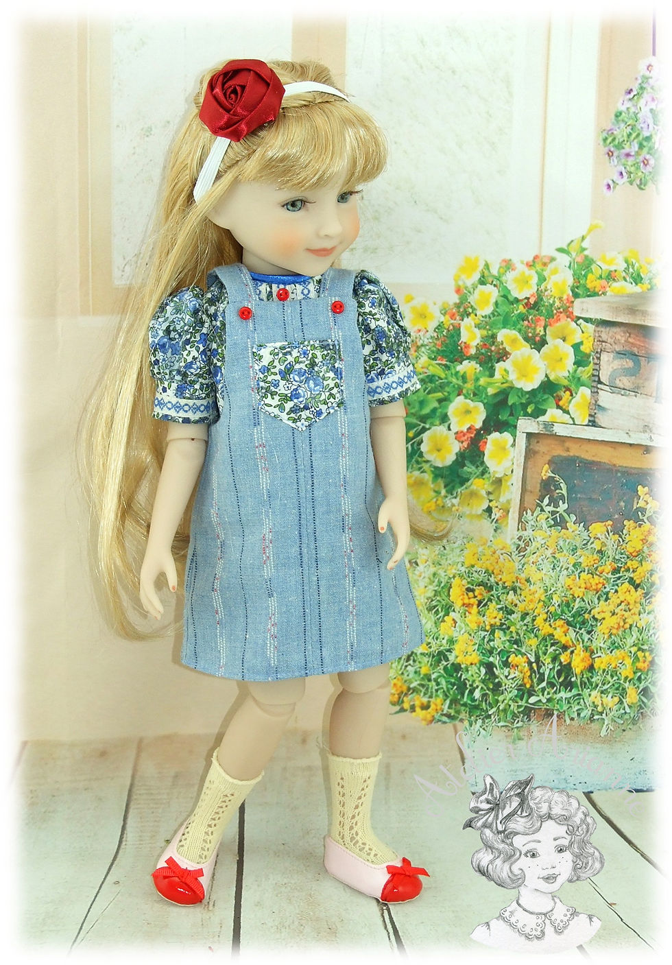 Miniature : Iris - Tenue exclusive pour poupées Fashion Friends - Ruby Red