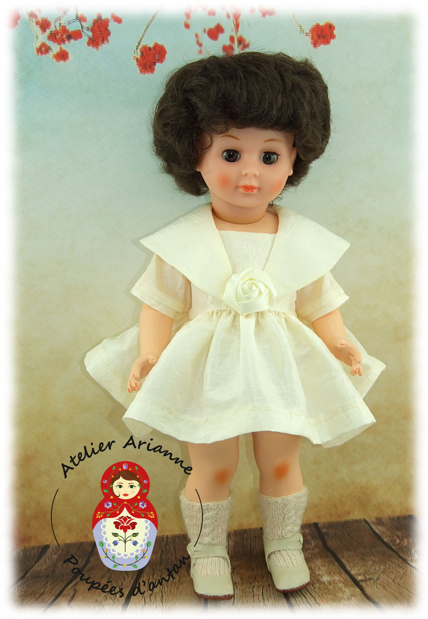 Tenue pour poupée Françoise Modes et Travaux Novembre 1959