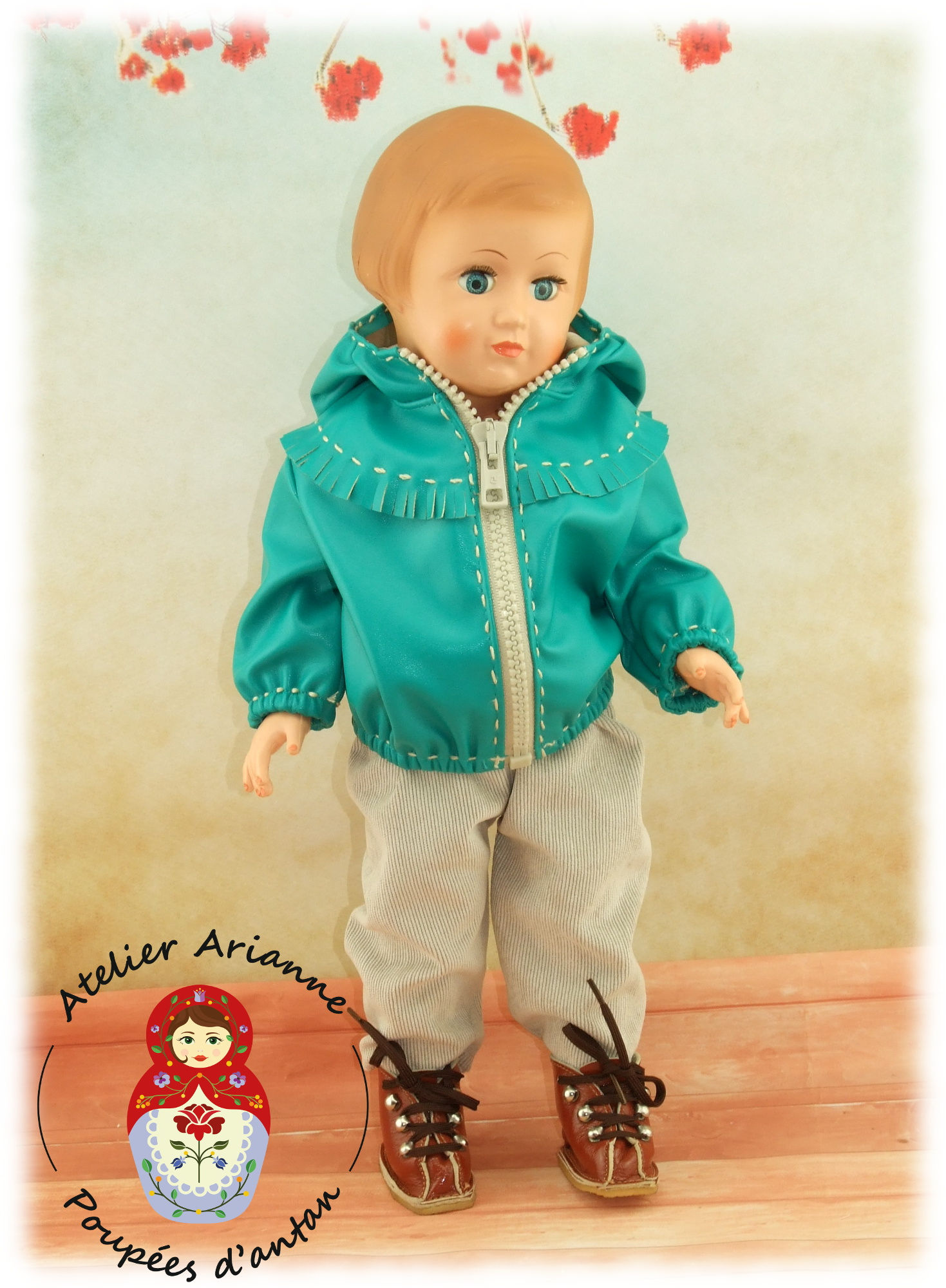 Janvier 1957 Tenue pour poupée Françoise Modes et Travaux