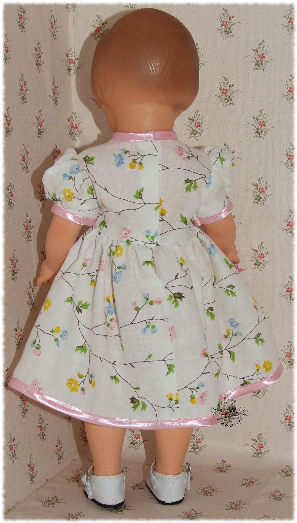 Miniature : Robe Françoise Rose Mars 1951