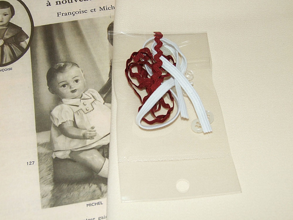 Kit 104 couture Modes et Travaux pour Michel, Novembre 1959