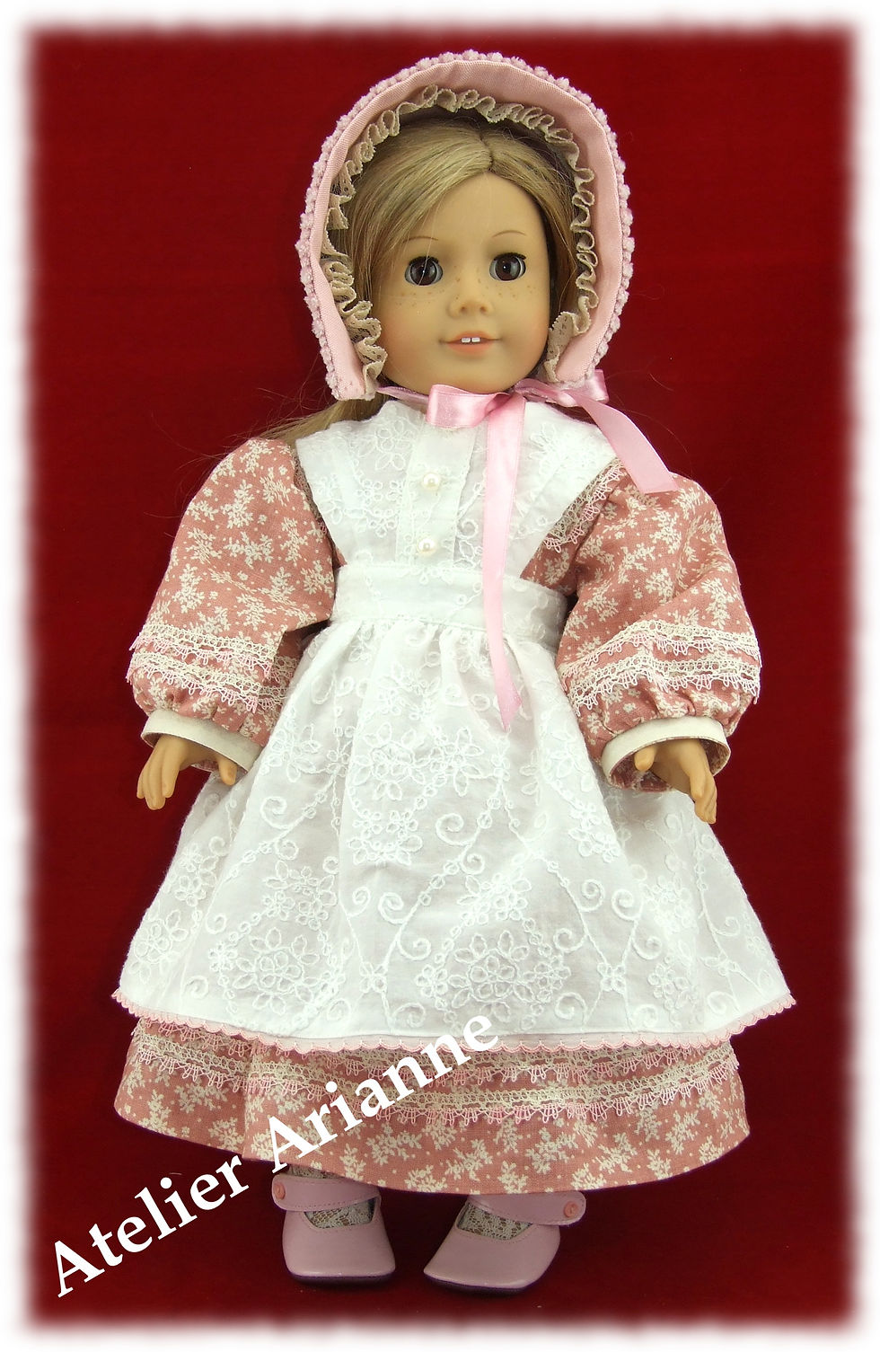 Miniature : Tenue Constance pour poupée American Girl et d'autres poupées de 48-55 cm