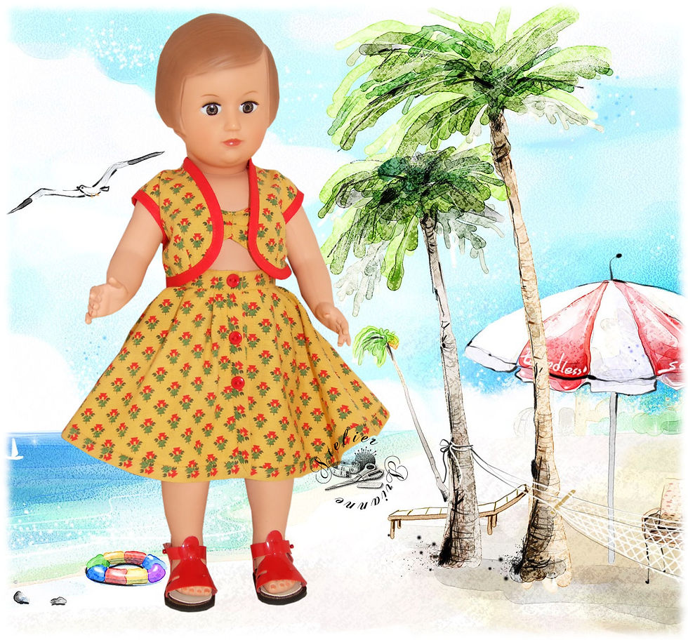 Miniature : Tenue Françoise Juillet 1955