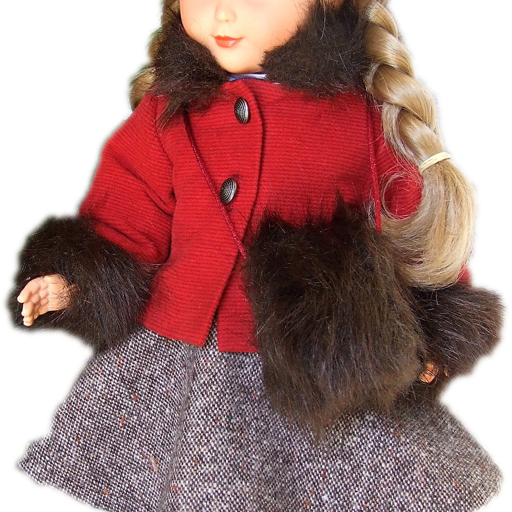 TENUE, POUPÉE MARIE Françoise - Modes et Travaux - no Bella, no Gege TENUE, POUPÉE MARIE Françoise - Modes et Travaux - no Bella, no Gege