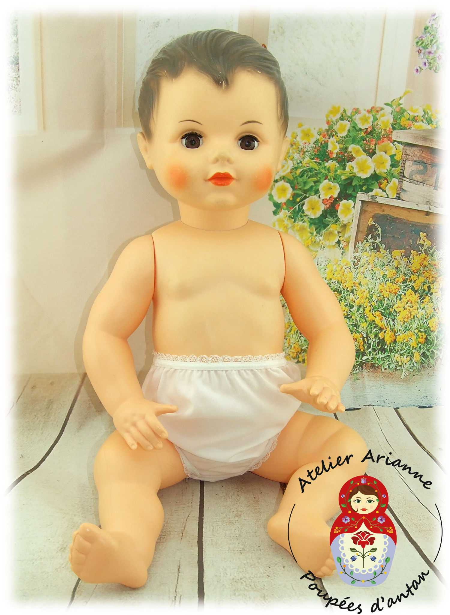 Culotte pour poupon Sidac 50 cm et autres 60 cm