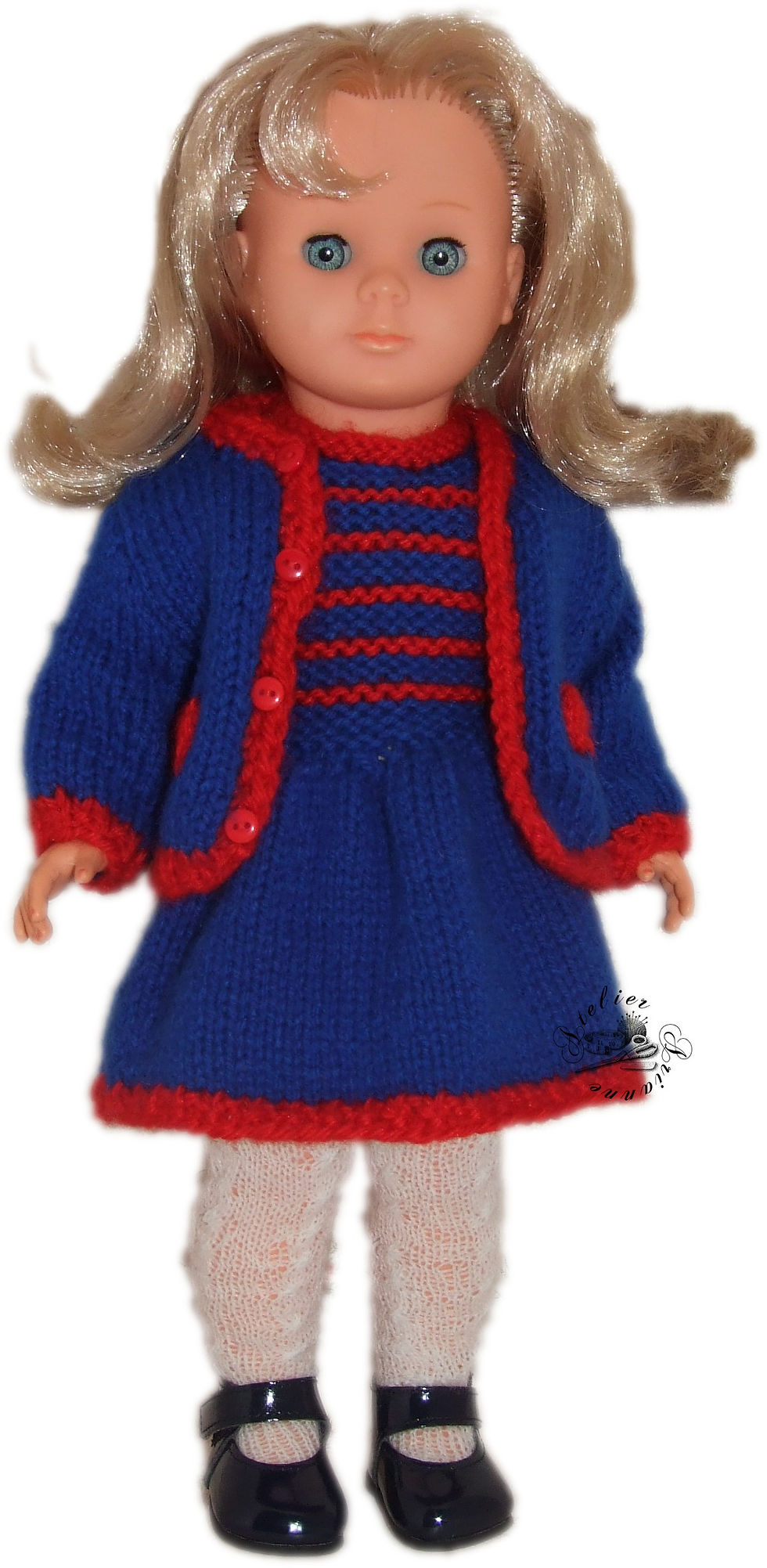 Miniature : Tenue pour poupée Françoise Modes et Travaux Février 1962
