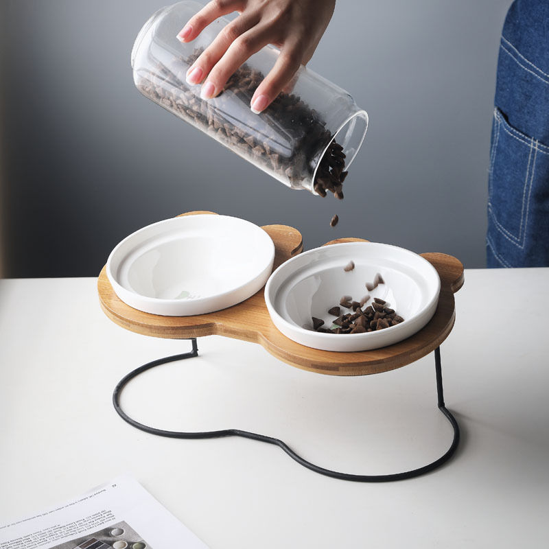 Cat Spine-Safe Dining Stand