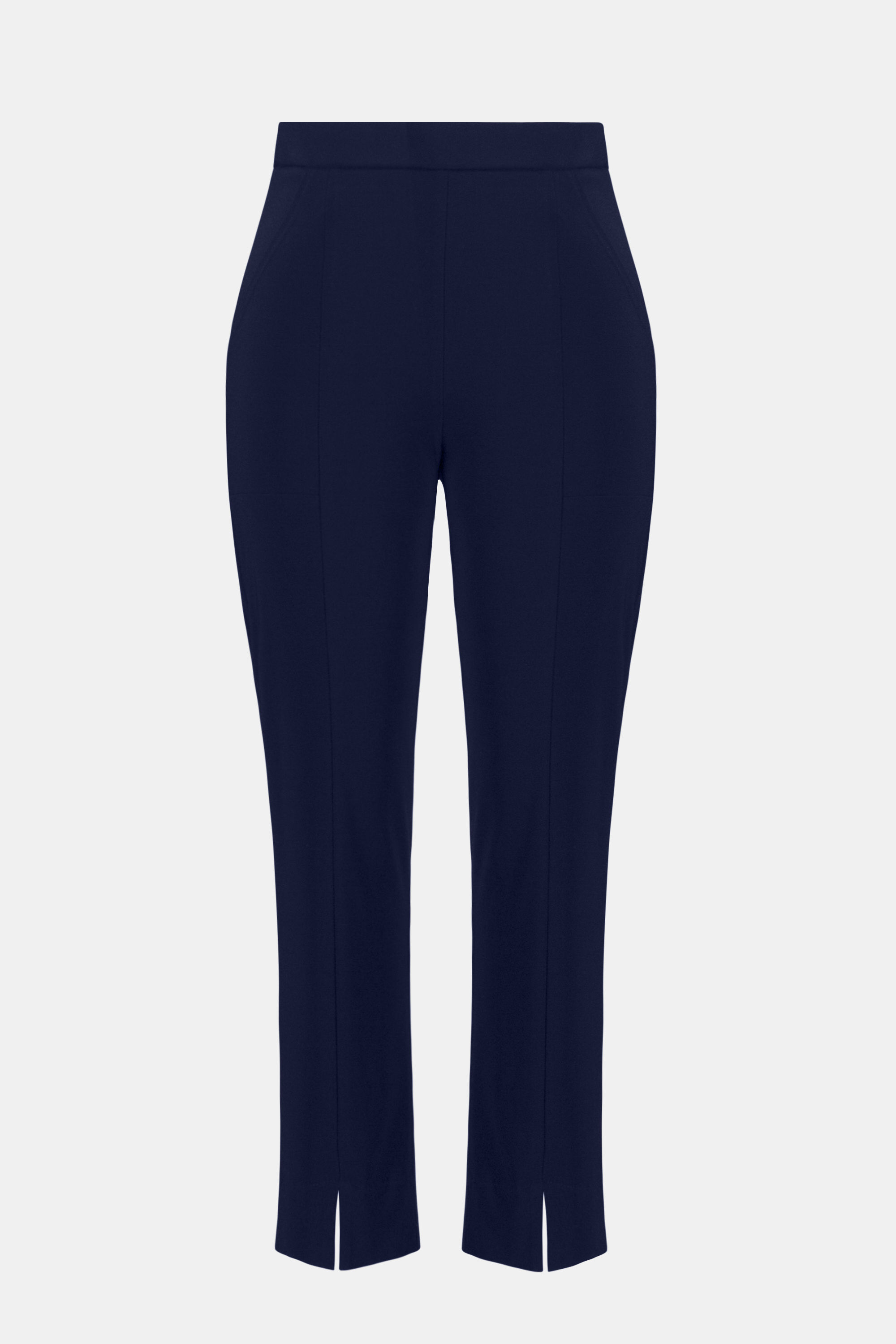 pull on cropped sigaretta - Blu notte