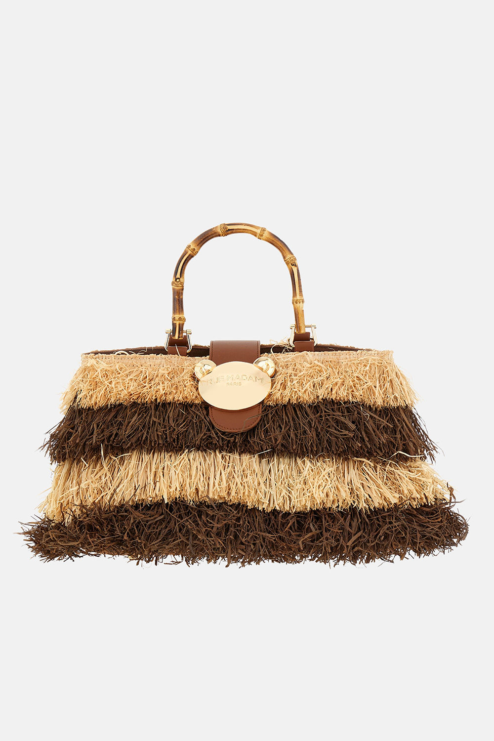 basket riad fringes - Bicolor