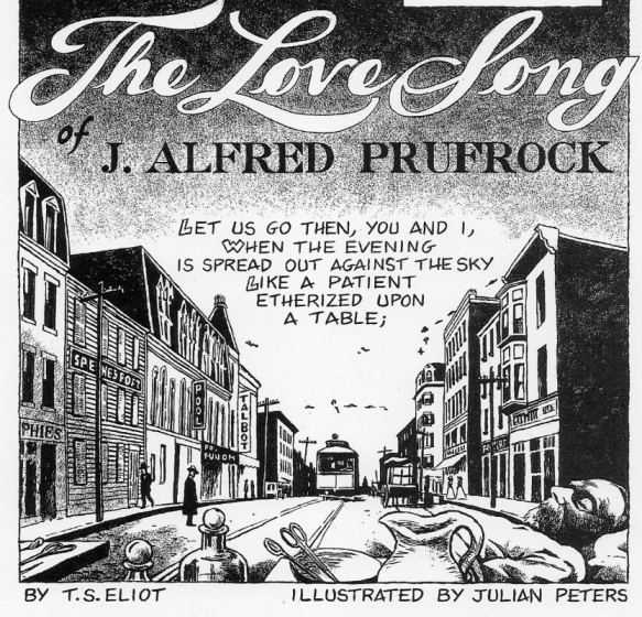 Poetry with Samantha: the Love Song of J. Alfred Prufrock by T.S. Eliot