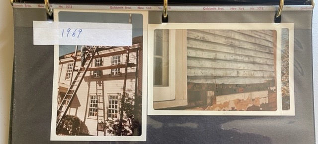 Mather Homestead in 1969 showing front alterations of that year