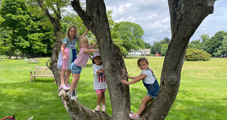 Mather Homestead Lunch Bunch with Interns
