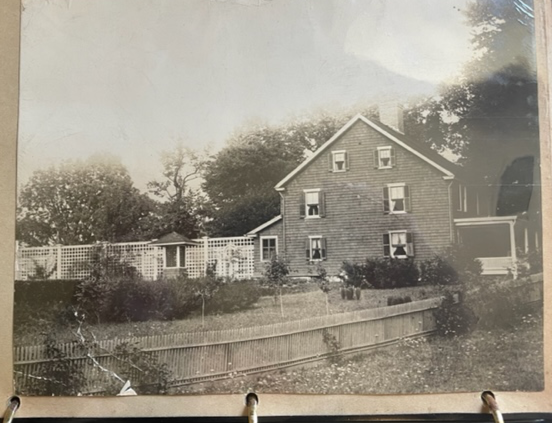 Mather Homestead circa 1910 from the west