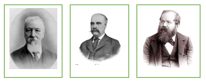 Joseph Blackburne, Eugene Delmar, & Wilhelm Steinitz