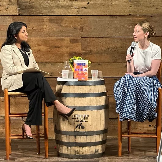 Discussion featuring author Mattie Kahn and journalist Reena Ninan