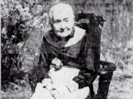 She lived to be 100—71 as a widow…The Deacon’s great granddaughter and her husband