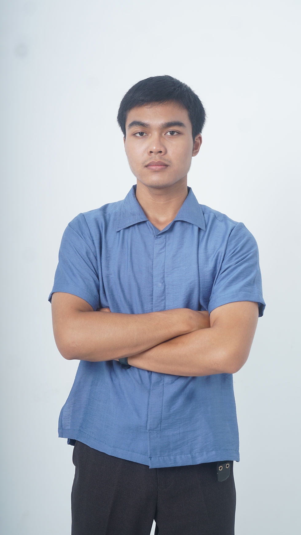 Denim Blue Short Sleeves