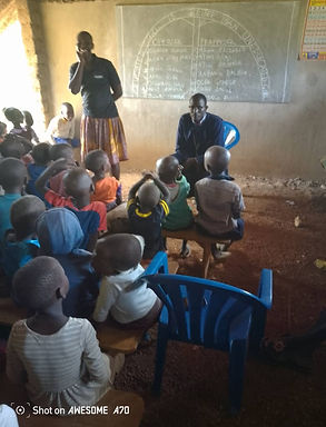 Fr. Kyrillos in the Classroom