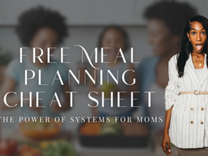 Christian mom meal planning system and grocery list