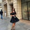 Miniatură: Rochie Take me to Paris black 