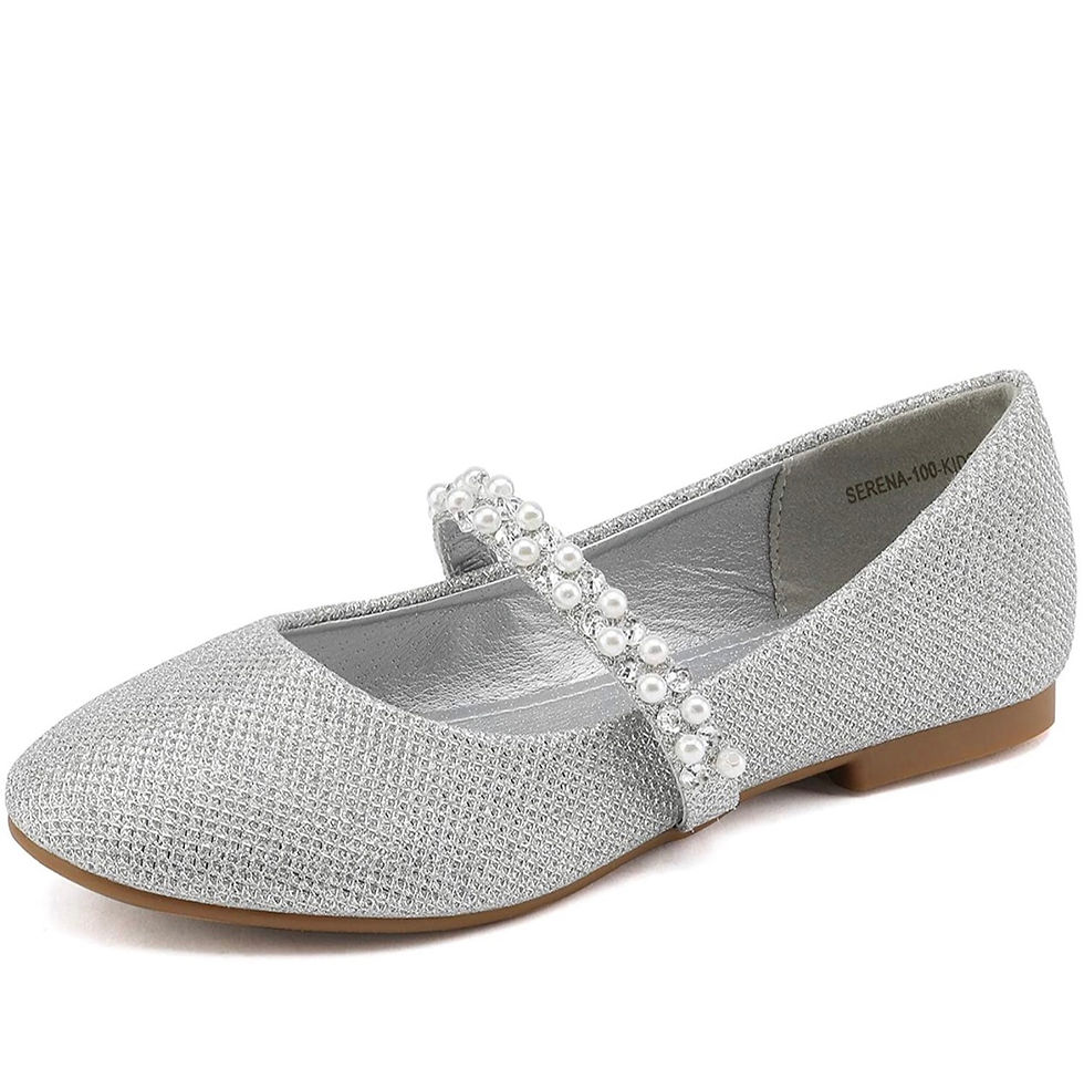 Thumbnail: Girls Toddler/Little Kid/Big Kid Serena-100 Mary Jane Ballerina Flat Shoes