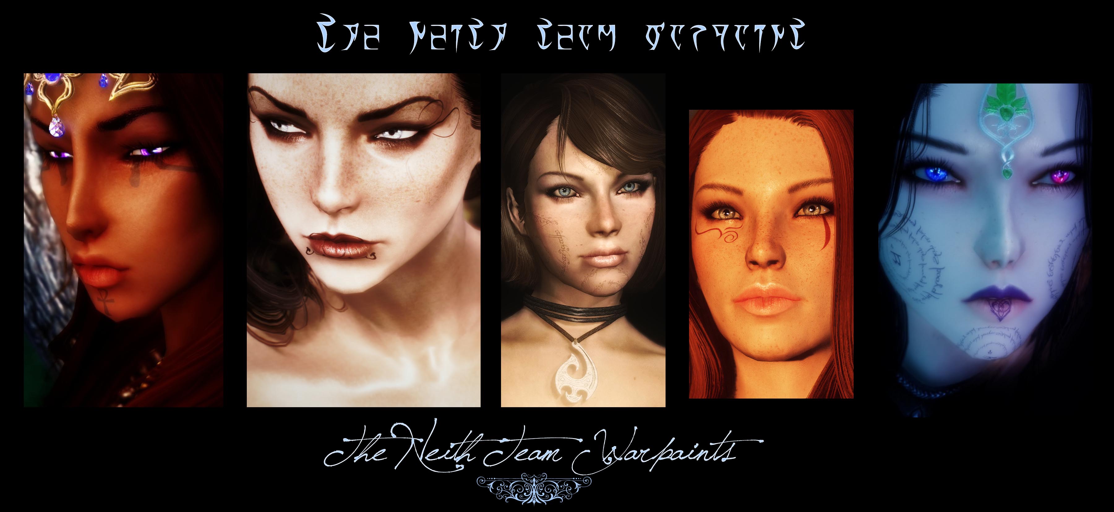 The Neith Team Warpaints Set