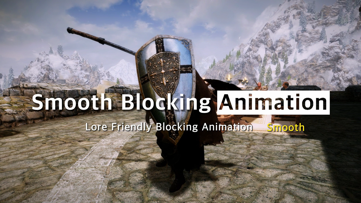 Smooth Random Blocking Animation
